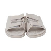 Gambar Ataru Ukuran 40 Sandal Slides Jelly Double Velcro - Krem Beige