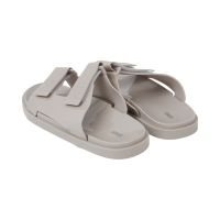 Gambar Ataru Ukuran 40 Sandal Slides Jelly Double Velcro - Krem Beige