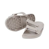 Gambar Ataru Ukuran 40 Sandal Slides Jelly Double Velcro - Krem Beige