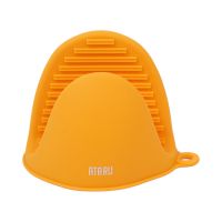 Gambar Ataru 2 Pcs Sarung Tangan Oven Silikon - Orange