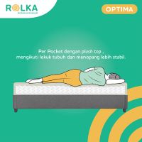 Gambar Rolka 100x200x23 Cm Optima Kasur Pocket Springbed In Box