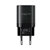 Gambar Ataru Kepala Charger Gan Dual Usb A & C 30 Watt - Hitam