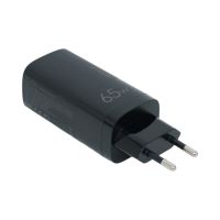 Gambar Ataru Kepala Charger Usb A & C 65 Watt - Hitam