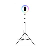 Gambar Ataru Tripot Live Streaming Ring Light Dengan Holder Phone St7026