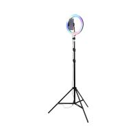 Gambar Ataru Tripot Live Streaming Ring Light Dengan Holder Phone St7026