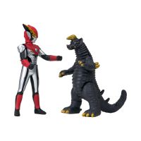 Gambar Ultraman Set Action Figure Rosso & Black King Dual Pack