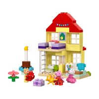 Gambar LEGO Duplo Peppa Pig Birthday House 10433