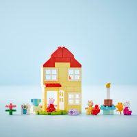 Gambar LEGO Duplo Peppa Pig Birthday House 10433