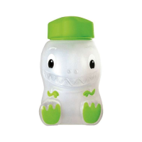 Gambar Rubbermaid 250 Ml Botol Minum Jus Dinosaur - Hijau