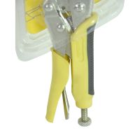 Gambar Krisbow Tang Penjepit Locking Plier Curve Jaw 5 Inci Rubber Lrlcr5