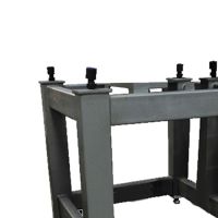 Gambar Krisbow 100x100 Cm Tube Stand Steel Untuk Granite Plate