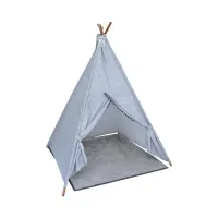 informa-mainan-tenda-teepee-100x100x145-cm---abu-abu