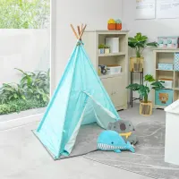 informa-mainan-tenda-teepee-100x100x145-cm---biru