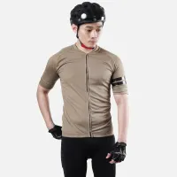 alph-jersey-sepeda-pria-plain-stripe-ukuran-m---olive