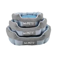 m-pets-tempat-tidur-anjing-eco-cushion-ukuran-m---biru