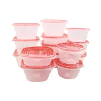 selma-set-15-pcs-keira-wadah-makanan---merah