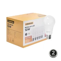 krisbow-set-6-pcs-lumi-bohlam-led-12-watt-warm-white---kuning