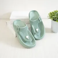 ataru-ukuran-38-sandal-jepit-wanita-thick-flip-flop---hijau-dusty