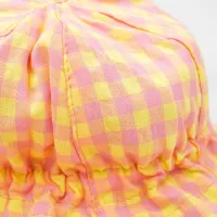 ataru-topi-anak-bucket-gingham-elastis---pink/kuning