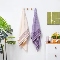 forhom-70x137-cm-set-2-pcs-handuk-mandi---ungu-lavender/krem