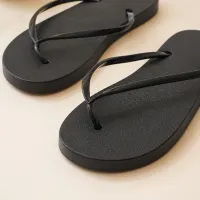 ataru-ukuran-36-sandal-jepit-wanita-flip-flop-slim-simple---hitam