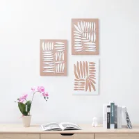 informa-30x40-cm-set-3-pcs-hiasan-dinding-kanvas-print-shape-brown-x23