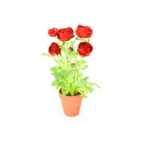 bunga-artifisial-dengan-pot-ranunculus---merah