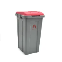 krisbow-50-ltr-tempat-sampah-plastik-dengan-tutup---merah