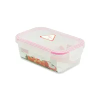 delicia-500-ml-wadah-makanan-2-sekat-rectangular---pink