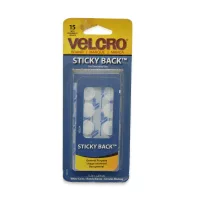 velcro-coins-sticky-back-tape-1.59-cm-15-set---putih