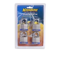 krisbow-set-gembok-besi-laminasi-dengan-kunci-4-cm-4-pcs