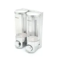 krisbow-400-ml-dispenser-sabun-cair-dua-tabung---silver