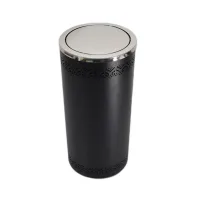 krisbow-25-ltr-tempat-sampah-stainless-tutup-ayun---hitam