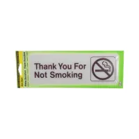 hy-ko-stiker-anodized-7.6x22.8cm---thank-you-for-not-smoking