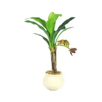 tanaman-artifisial-pohon-pisang-bonsai-dengan-pot-28-cm