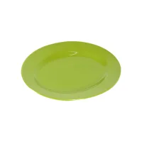 krischef-25-cm-piring-saji-melamine---hijau