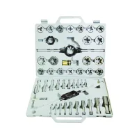 krisbow-set-tap-&-die-unc-&-unf-1/4-1-inci-45-pcs