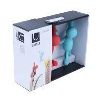 umbra-set-3-pcs-gantungan-pakaian-dinding-buddy---assorted