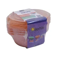 appetite-500-ml-set-4-pcs-mogu-wadah-makananan-bundar---oranye