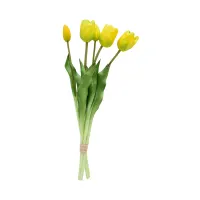 arthome-44-cm-bunga-artifisial-tulip---kuning