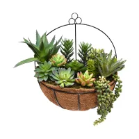 informa-tanaman-artifisial-succulent-dinding-4r-46x46x23-cm---hijau