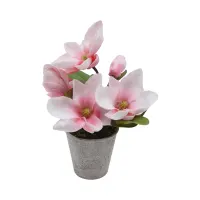 arthome-34-cm-bunga-artifisial-magnolia-dengan-pot---pink