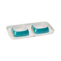 ferplast-set-tempat-makan-glam-ukuran-s---biru