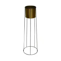 informa-pot-tanaman-dengan-stand-29.5x91-cm---gold