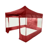 soleil-3x3-mtr-tenda-gazebo-with-sidewall---merah