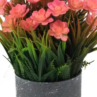 arthome-18-cm-tanaman-artifisial-rumput-dengan-pot---pink