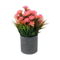 arthome-18-cm-tanaman-artifisial-rumput-dengan-pot---pink