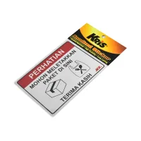 kris-stiker-anodized-letakkan-paket-di-sini