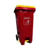 krisbow-120-ltr-tempat-sampah-plastik-outdoor-pedal---merah/kuning