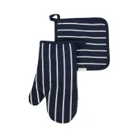 informa-set-2-pcs-sarung-tangan-oven-&-pot-holder-stripes---biru